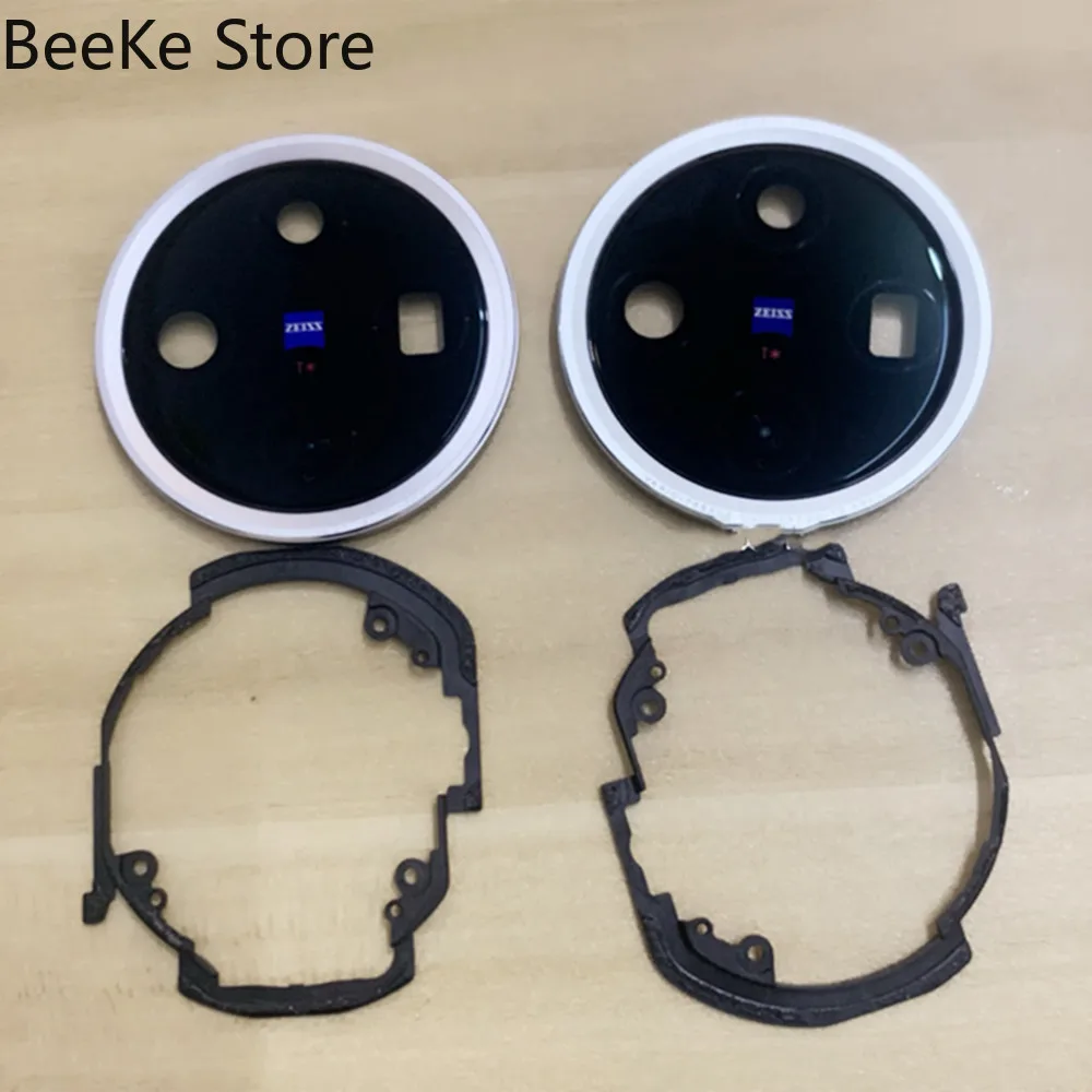 

1 комплект заднего стекла объектива + держатель рамки для Vivo X200 Ultra X200 Pro mini X200S, замена стекла объектива задней камеры