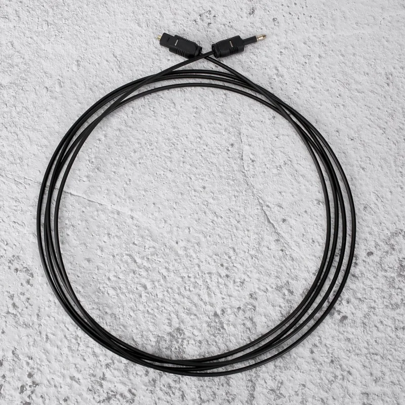 2M Mini 3.5mm Plug Digital Optical Audio Cable SPDIF Optical Fiber Line-DTD2