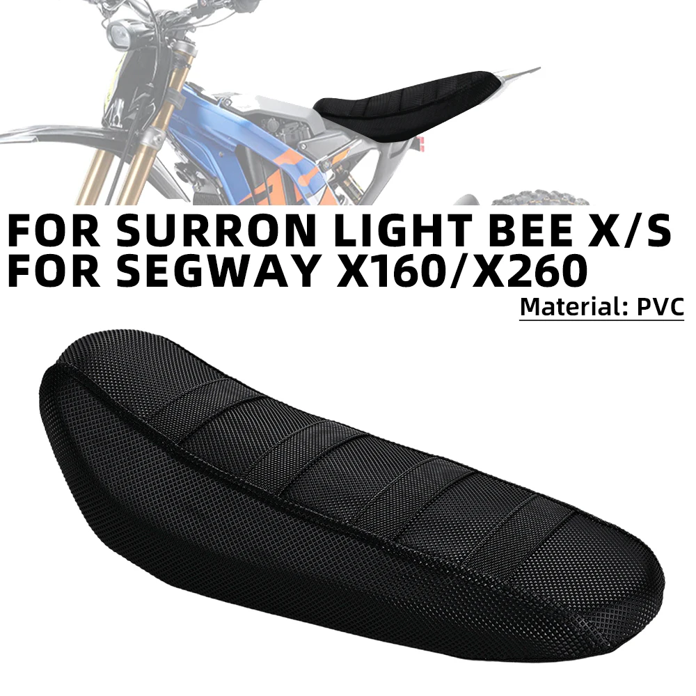 

Motorcycle Non-slip Seat cover For Surron Light Bee X S For Segway X160 X260 Electric Dirt Bike E-bikes PVC Motorcycles Parts