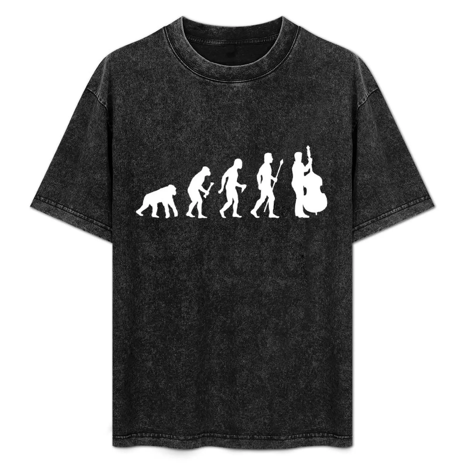 

Double Bass Evolution T-Shirt Independence Day Short Sleeve T-Shirt