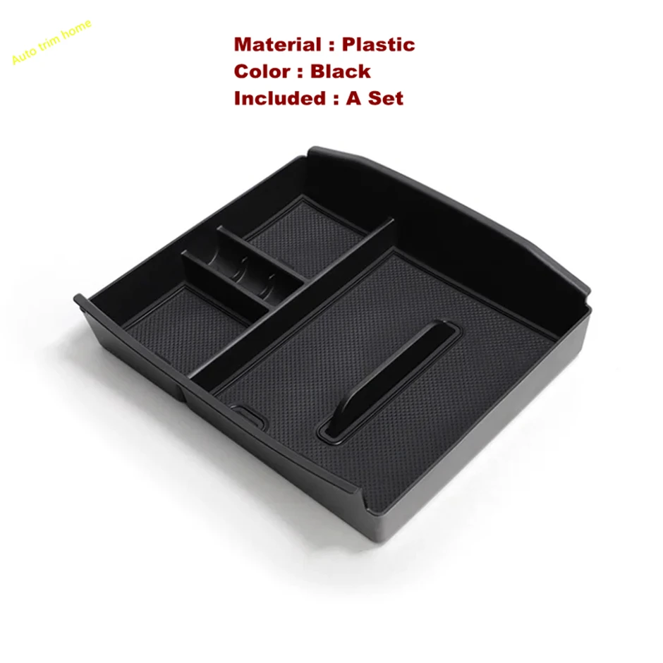 

Black Car Central Control Multifunction Container Box Storage Box Phone Tray Accessory For Great Wall GWM WEY TANK 700 2024 2025