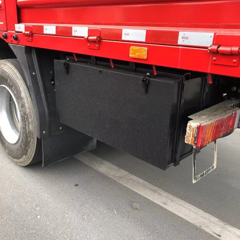 

Truck external iron toolbox, large maintenance sundries box