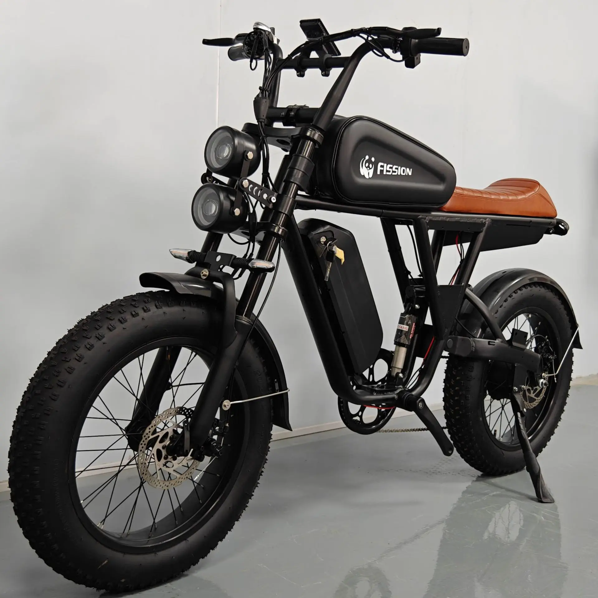 

STLF 20 inch snow electric power bicycle retro motorcycle electric bicycle
