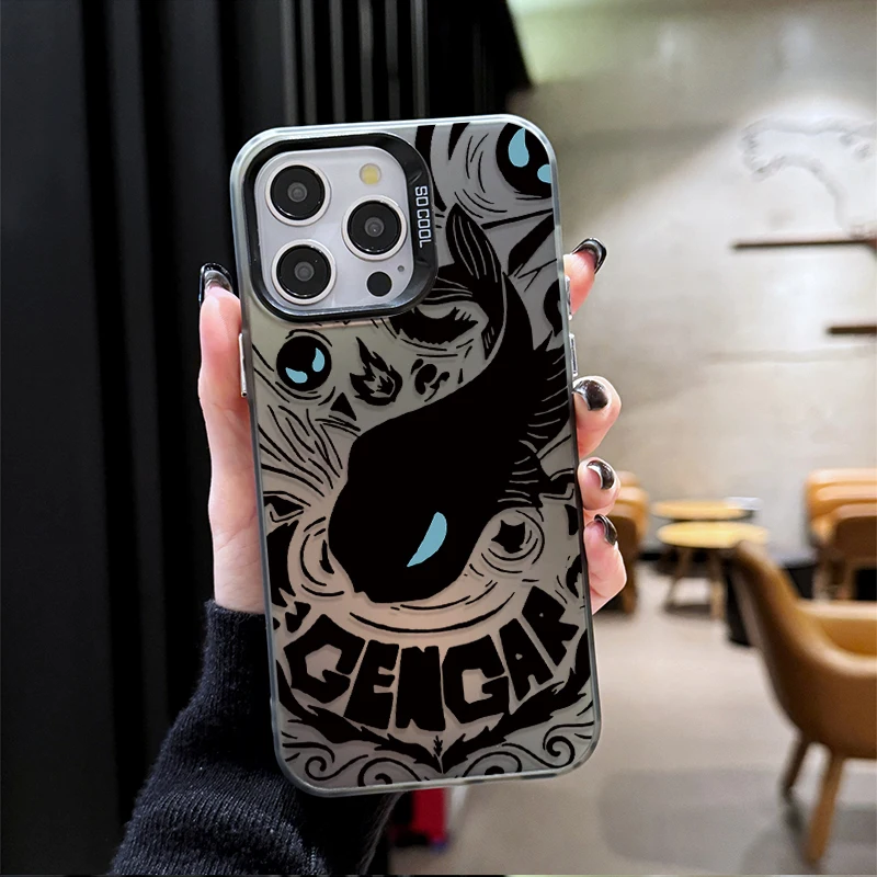 Чехол аниме P-Pokemon Gengar PC для Xiaomi Redmi Note 14 13 12 11 Pro Plus 4G 5G 12S 11S 10S 10 9 9S 12C 13C 14C A3 A4 Back Etui