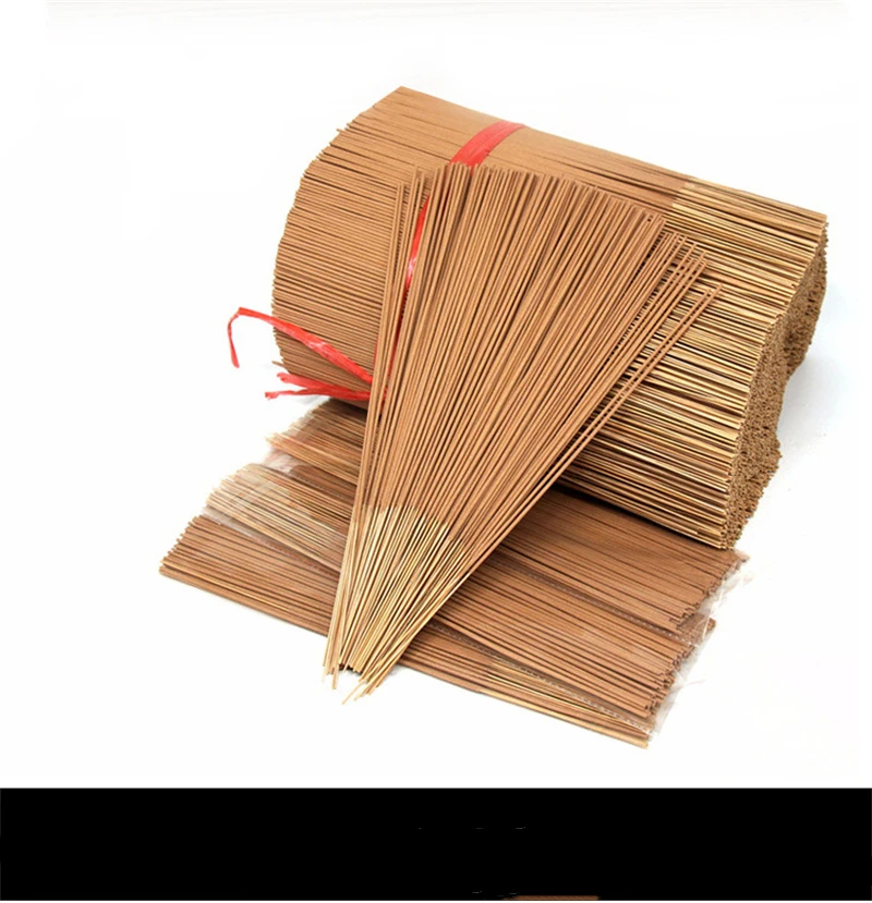 

5 Bags 1 KG Buddha Praying Incense Sticks Sandalwood For Temple Buddha incense Bamboo Black Agarwood Household Meditation