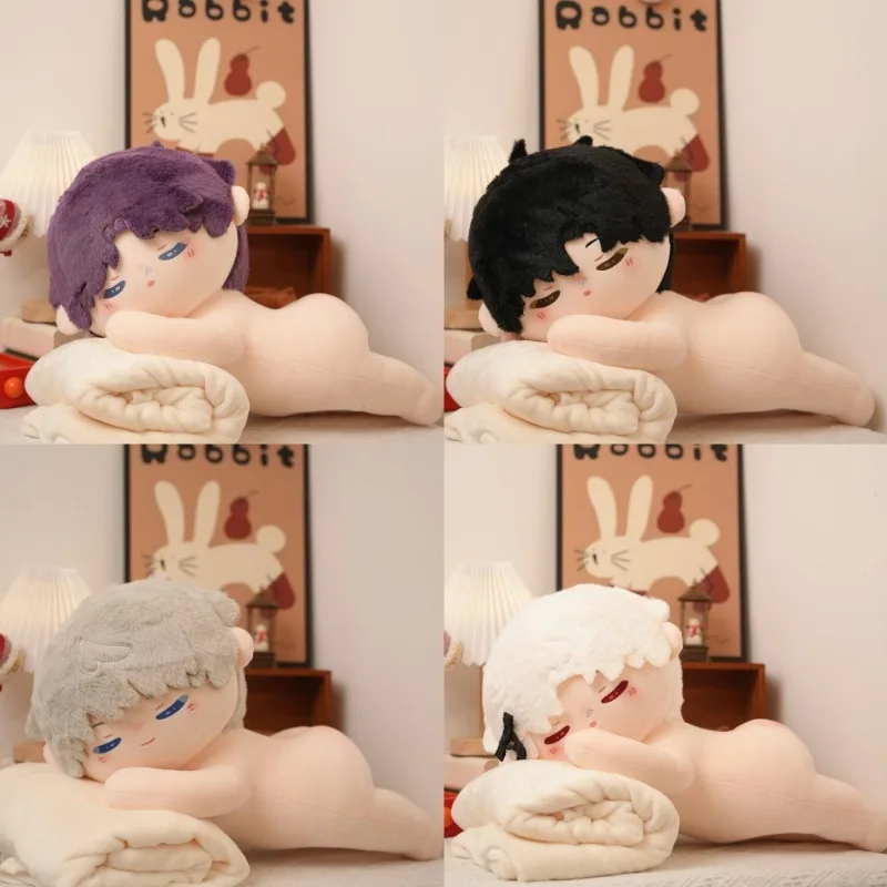 

Love and Deepspace Themed Original Authentic 60cm Lying Pose Cotton Doll Rafayel Aster Zayne Sylus Caleb Peripheral