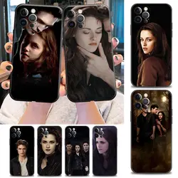 Custodia per telefono per Apple iPhone 11 12 13 7 8 SE XR XS 14 6 6s Pro Plus Max Custodia in silicone Yinuoda Twilight Lsabella Edward Cullen