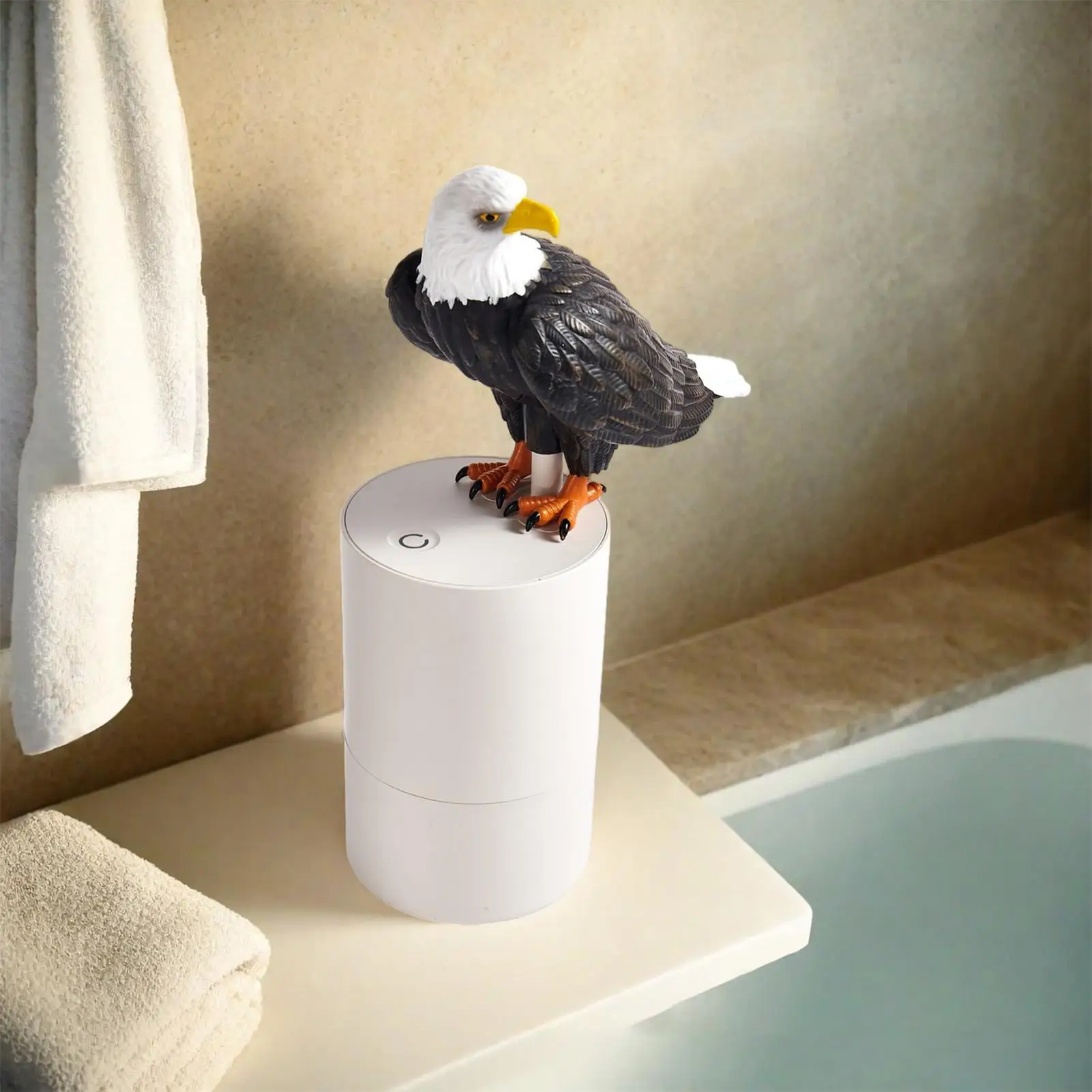 

Automatic Soap Dispenser Smart Sensor Peace Bird Shape Touchless Foam Soap Dispenser for Home Kitchen Bathroom Dormitory Hotel