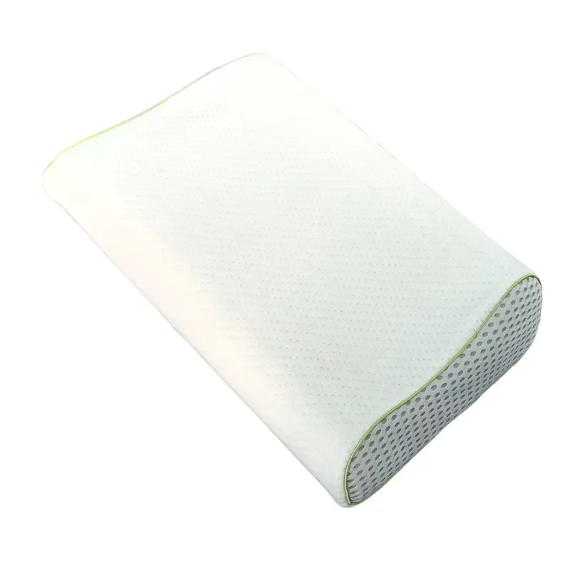 Modern Slow Rebound Memory Cotton Pillow with Neck Support for Improved Sleeping Position, Soft Support, Breathable Design