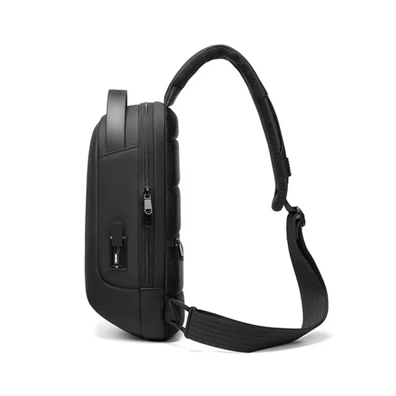 Bolsa Multifuncional Crossbody Peito para Homens, Viagem Impermeável ao Ar Livre, Mochila de Um Ombro, Grande Capacidade, Moda Lazer, 2023