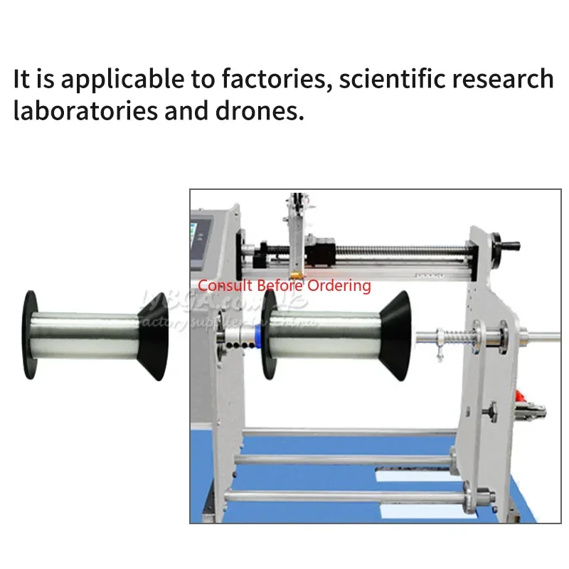 LY FCW-30 Bobina in fibra ottica Avvolgitrice 30 km Lunghezza Rotolo Bobina Larghezza massima 400 mm Diametro 300 mm Compatibile per filo da 0,025 mm