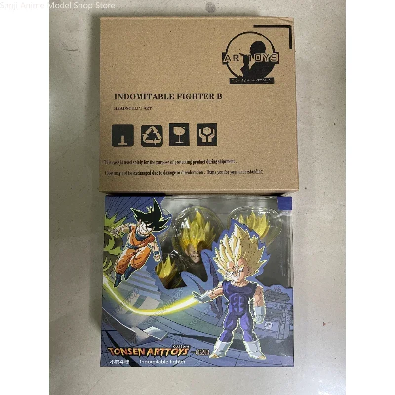 In Stock Tonsenarttoys S.H.Figuarts Dragon Ball Indomitable Fighter Majin Vegeta 02A Anime Action Figure PVC Model Accessories