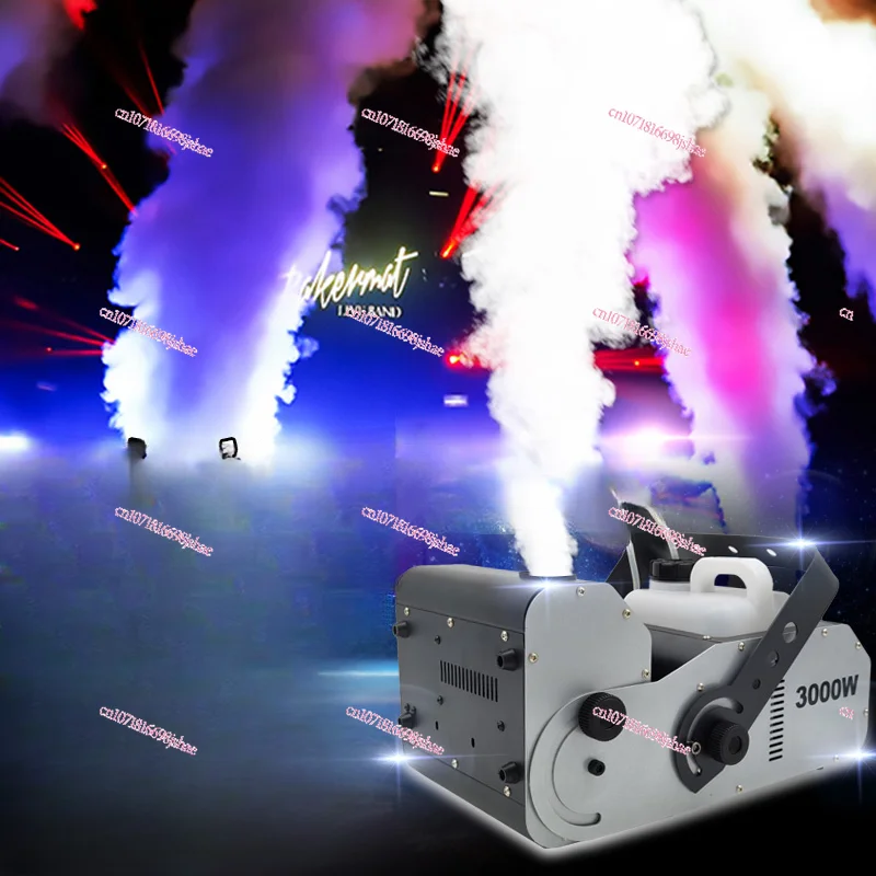 Stage Smoke Machine Wedding Constant Temperature Air Column Spray Machine Remote Control Generator 3000W Bar