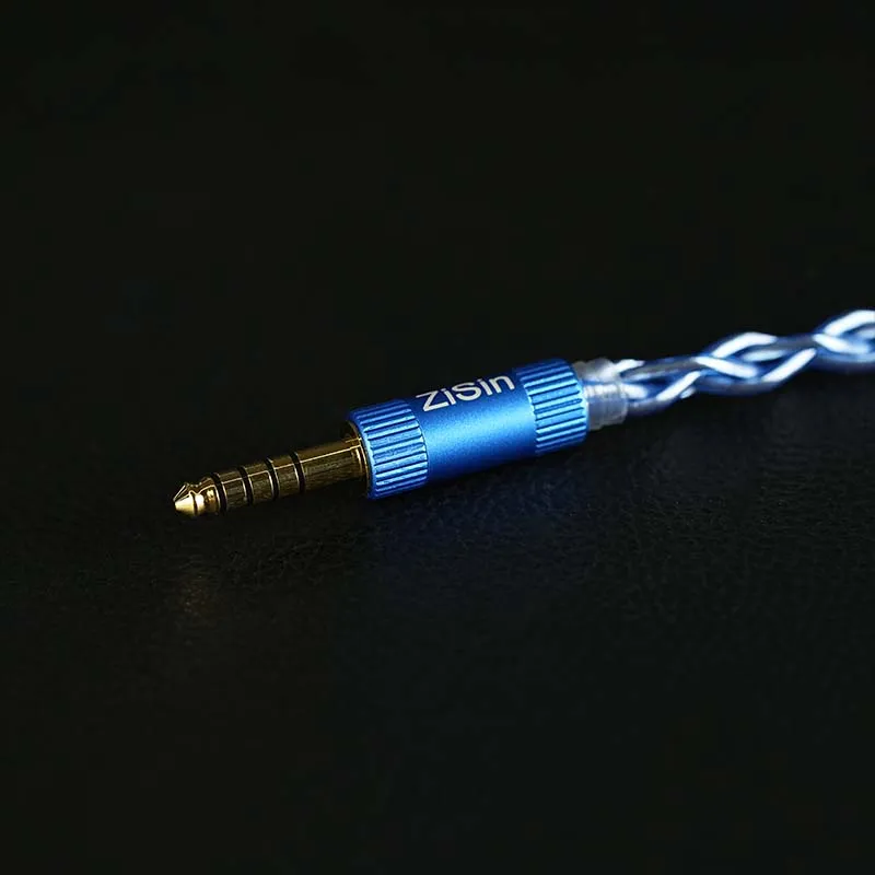 ZiSin-43 4-adriges Litz-HIFI-Kopfhörer-Upgrade-Kabel mit 3,5/2,5/4,4 mm MMCX 0,78 2Pin für MK4 Legacy2 Blessing3 Variationen. – Detail 2