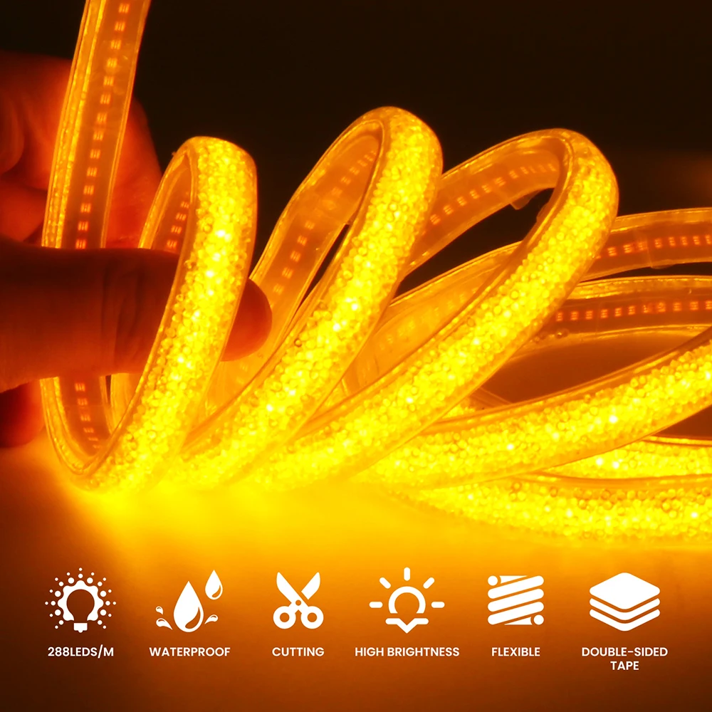 شريط إضاءة نيون LED بتقنية COB - مراجعة Decor Lighting Uk وسعره