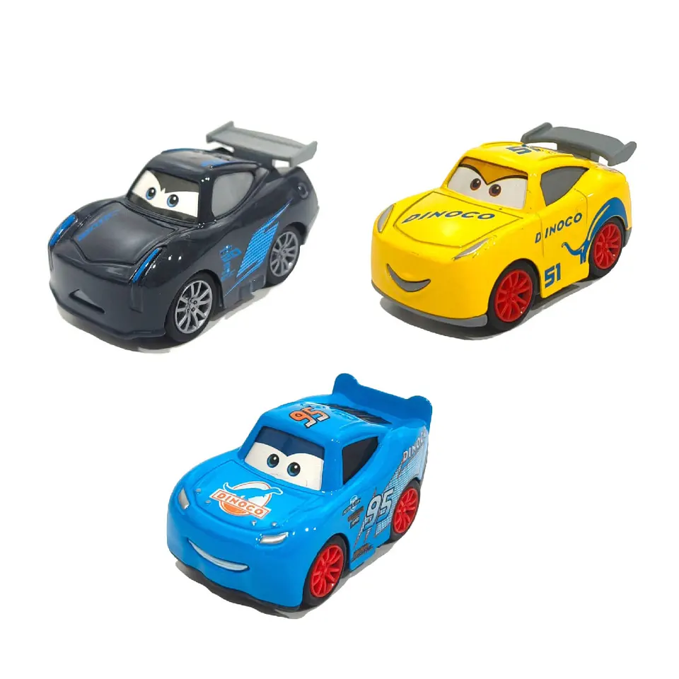Voiture Pixar Cars 3 Lightning McQueen Mater en alliage métallique