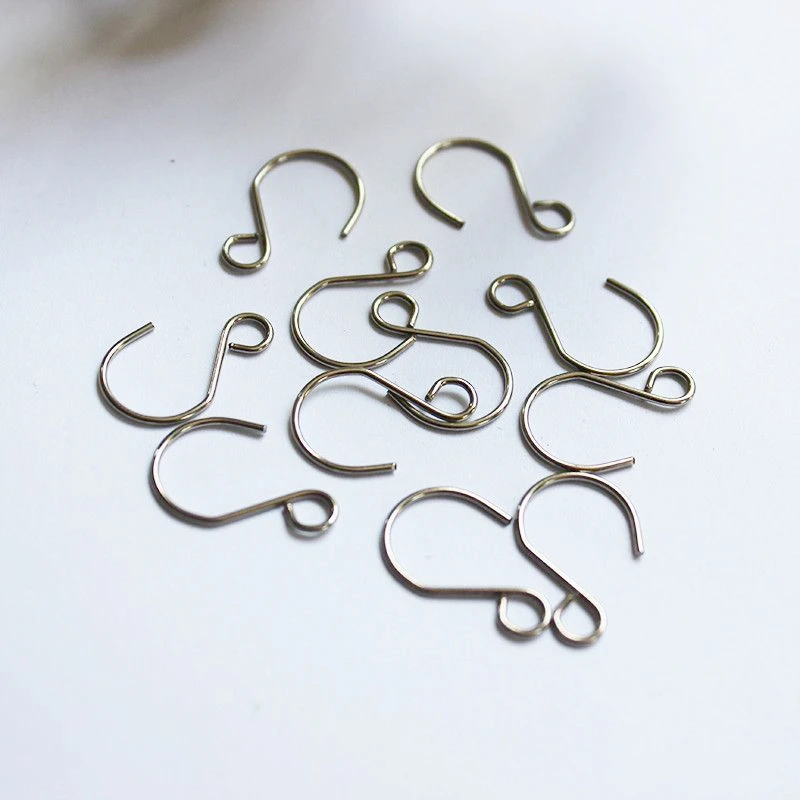 200pcs/lot 22mm Metal Hanging Hooks For Crystal Prism Lighting & Curtain Ending Fitting Beads Chains