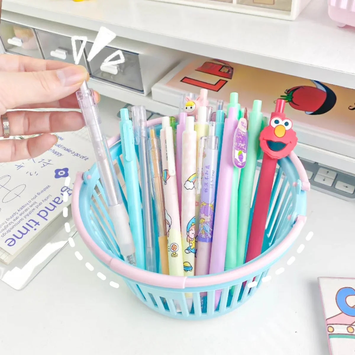 플라스틱 정리함 트레이 보관 바구니, 과일 야채 장난감, 유용한 욕실 슈퍼마켓 쇼핑, 가정용 휴대용 유아, 1 개