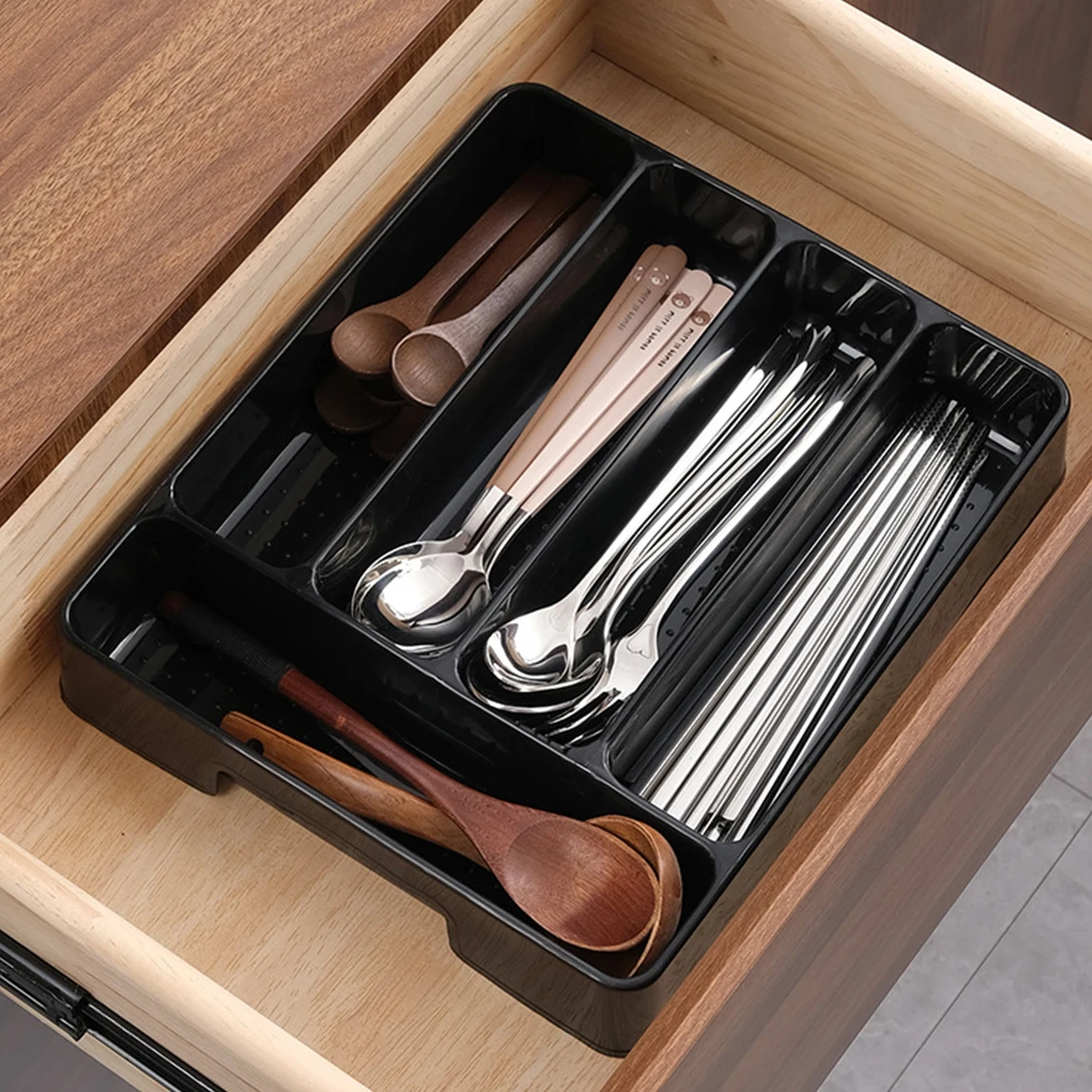 2piece Space Saving Cutlery Organiser Clean And Maintain With Ease Cutlery Drawer Organiser Small