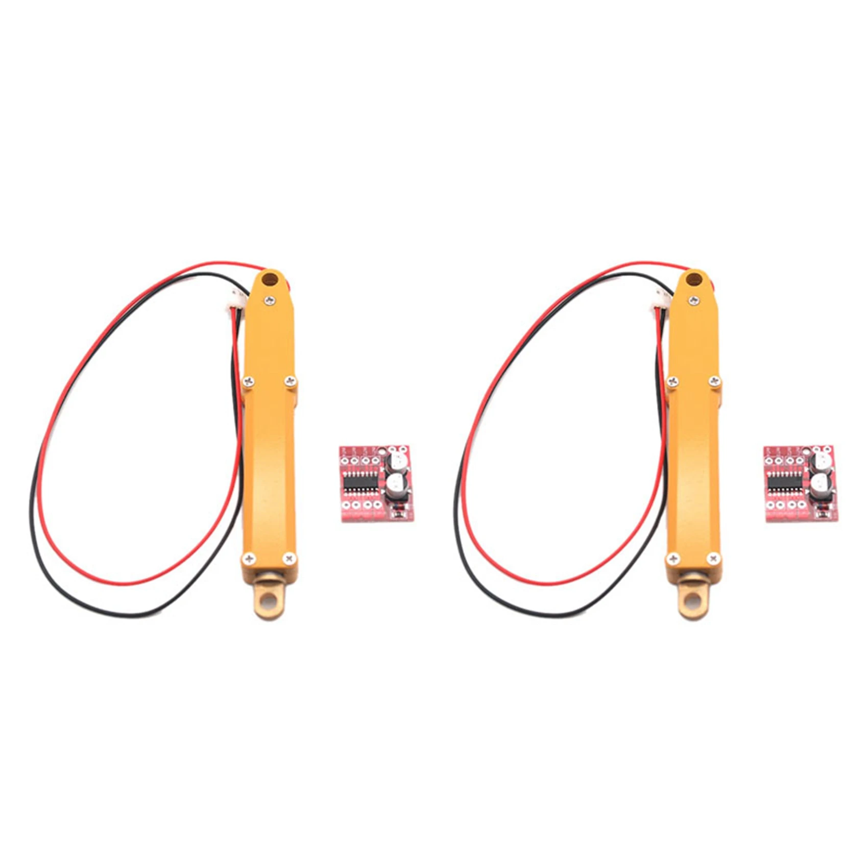 ABUM-2X N20 Electric Full Metal Push Rod Push Rod For Rc Excavator Dump Truck Metal Cylinder With Motor Drive Board -6V