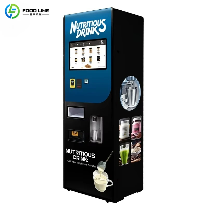 Customized spot wholesale custom intelligent commercial protein shake vending machine