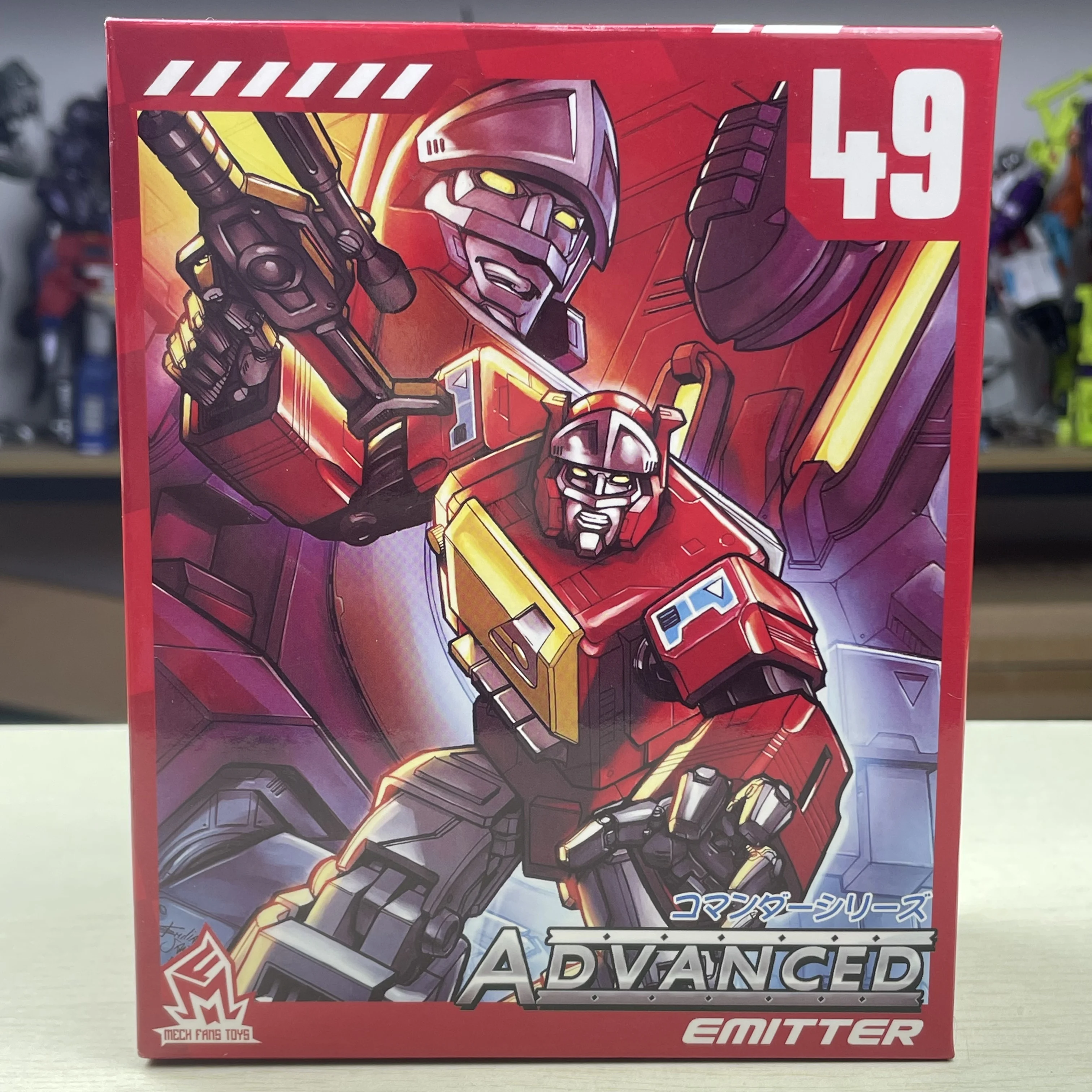 

MFT MF-49 MF49 Blaster Emitter Recorder Model Pocket War MechFans Mini Action Figure Robot Toys 12cm