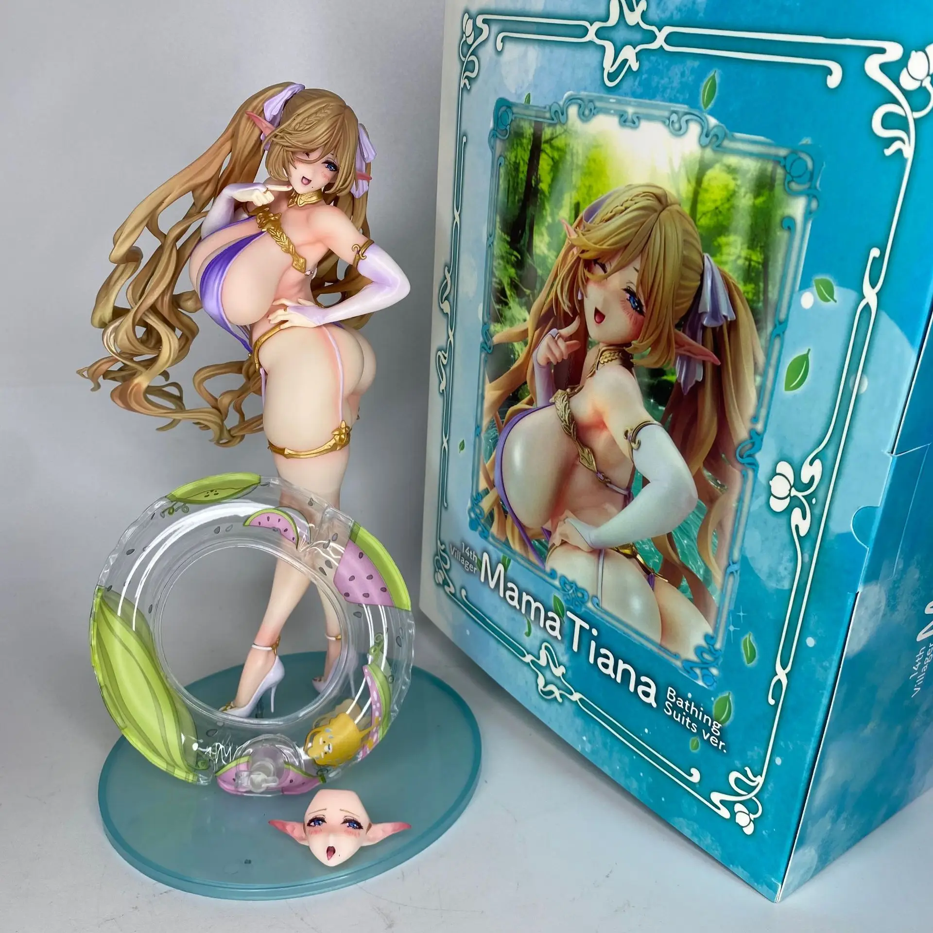 

Elf Village Tiana Swimwear Figure Gk Statue Model Collectible Toy Desktop Decoration Ornament Gift For Anime Adult Collectors