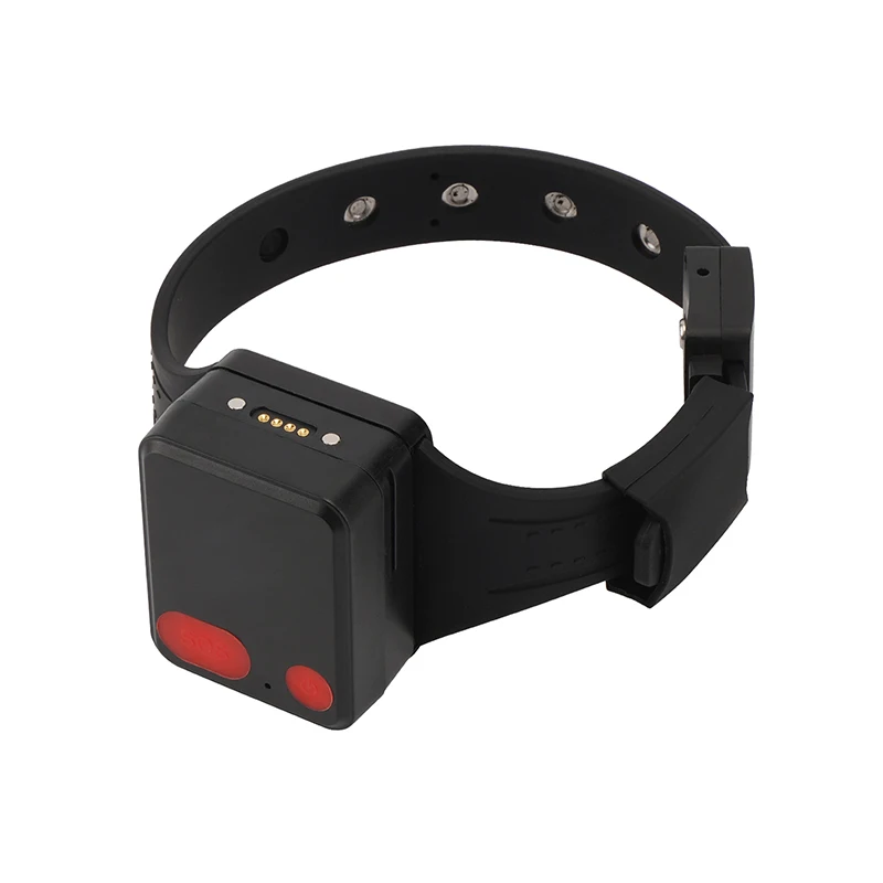 Long-Working GPS 4G Ankle Bracelet Tracker For Alzheimer's Patients Offenders WiFi Positioning Mode GNSS House Arrest Tracker