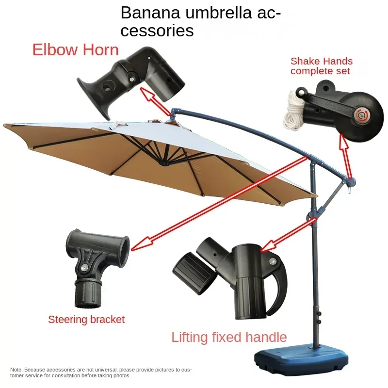 Parasol ogrodowy akcesoria parasol boczny parasol górny akcesoria do naprawy