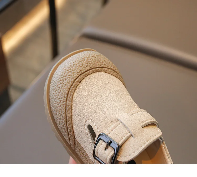 Boken-Schuhe für Jungen, weiche Sohlen, Kinderschuhe, 2025, Neuheiten, 0–1 Jahre alt, Sportschuhe für Kinder, modische Retro-Bohnenschuhe – Detail 9