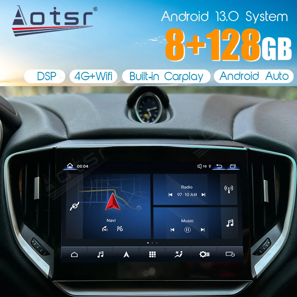 

Dual Systems 10.26 Inch Android For Maserati Ghibli 2013-2017 Intelligent System Car Radio Multimedia Player Navigation Carplay