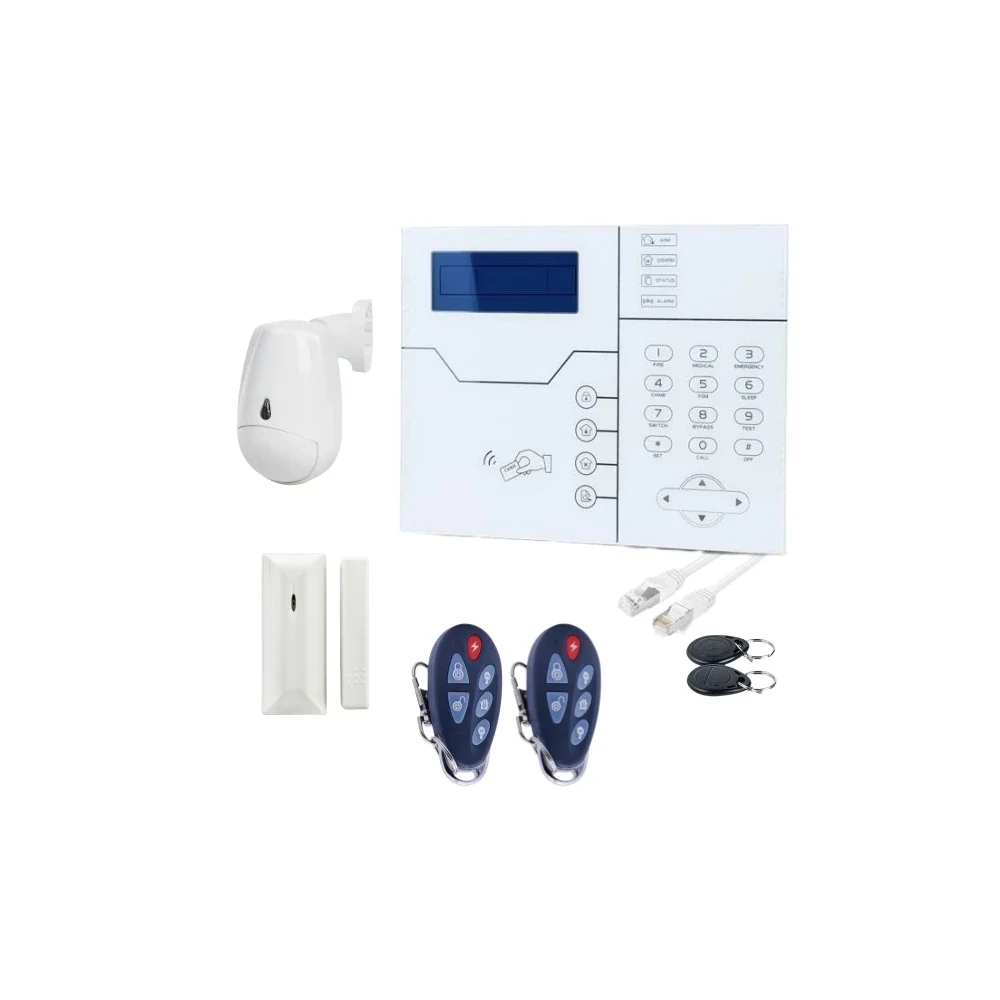 Focus Alarm System TCP IP GSM Security Wireless Host With Customized Accessory For Mobile Notification Home Secirut System