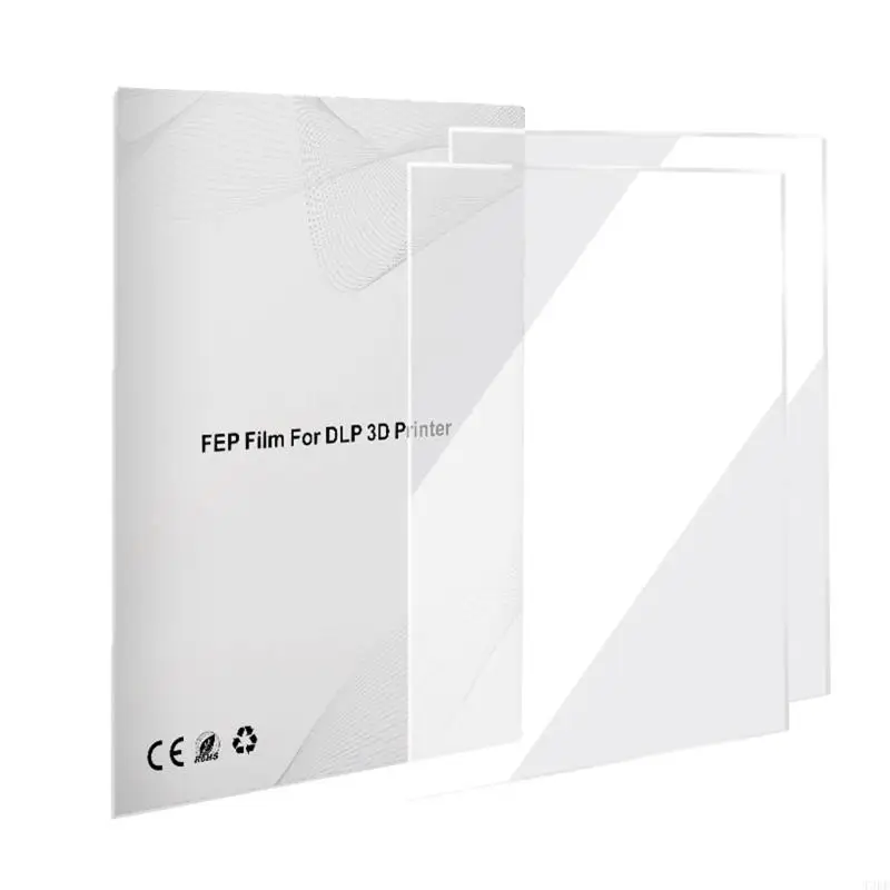 T3EE 2 Pack FEP Release Film 200 x 140mm SLA/LCD FEP Film Sheet for  Resin 3D Printers, Thickness 0.1mm