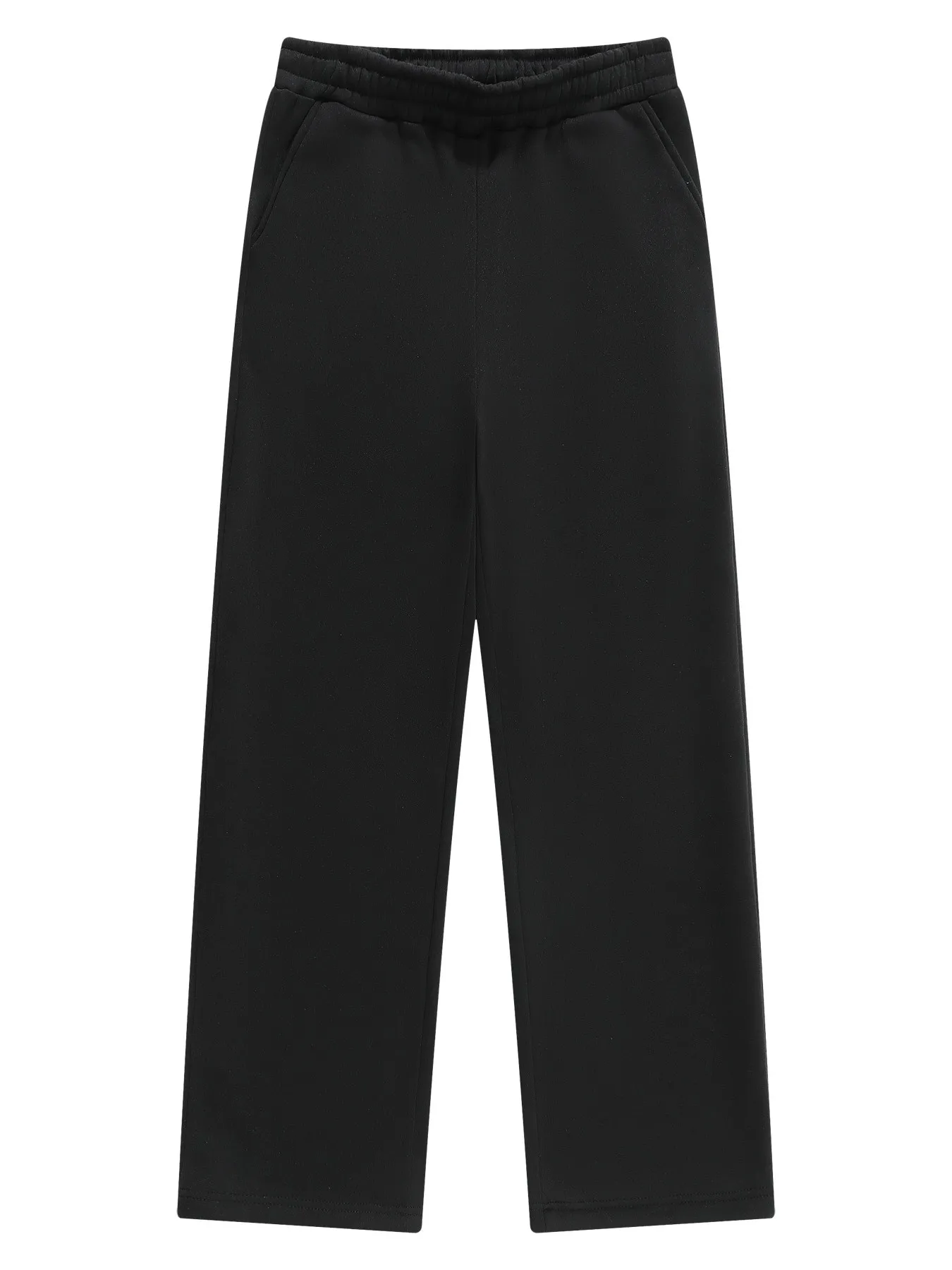 بنطال الركض ذو الأرجل المستقيمة بلون موحد للرجال، مناسب للرياضات غير الرسمية مثل الجري وصالة الألعاب الرياضية والأنشطة الخارجية