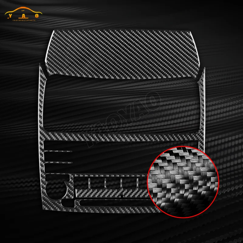 

Carbon Fiber Car Sticker Center Console Panel Cover Trim Accessories For Acura TSX 2004 2005 2006 2007 2008