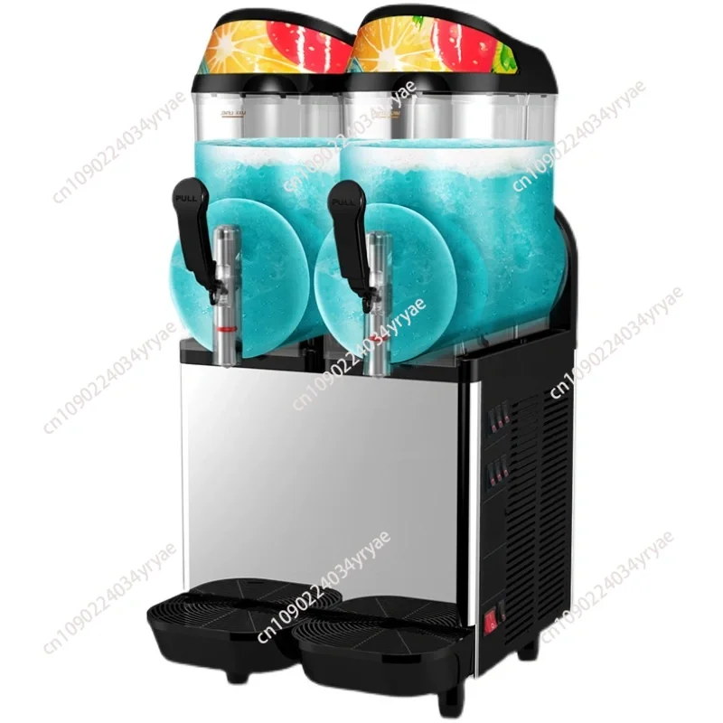 

Snow Melting Machine Commercial Cold Drink Refrigeration Equipment 24L Large Capacity Automatic Freeze Slush Maker