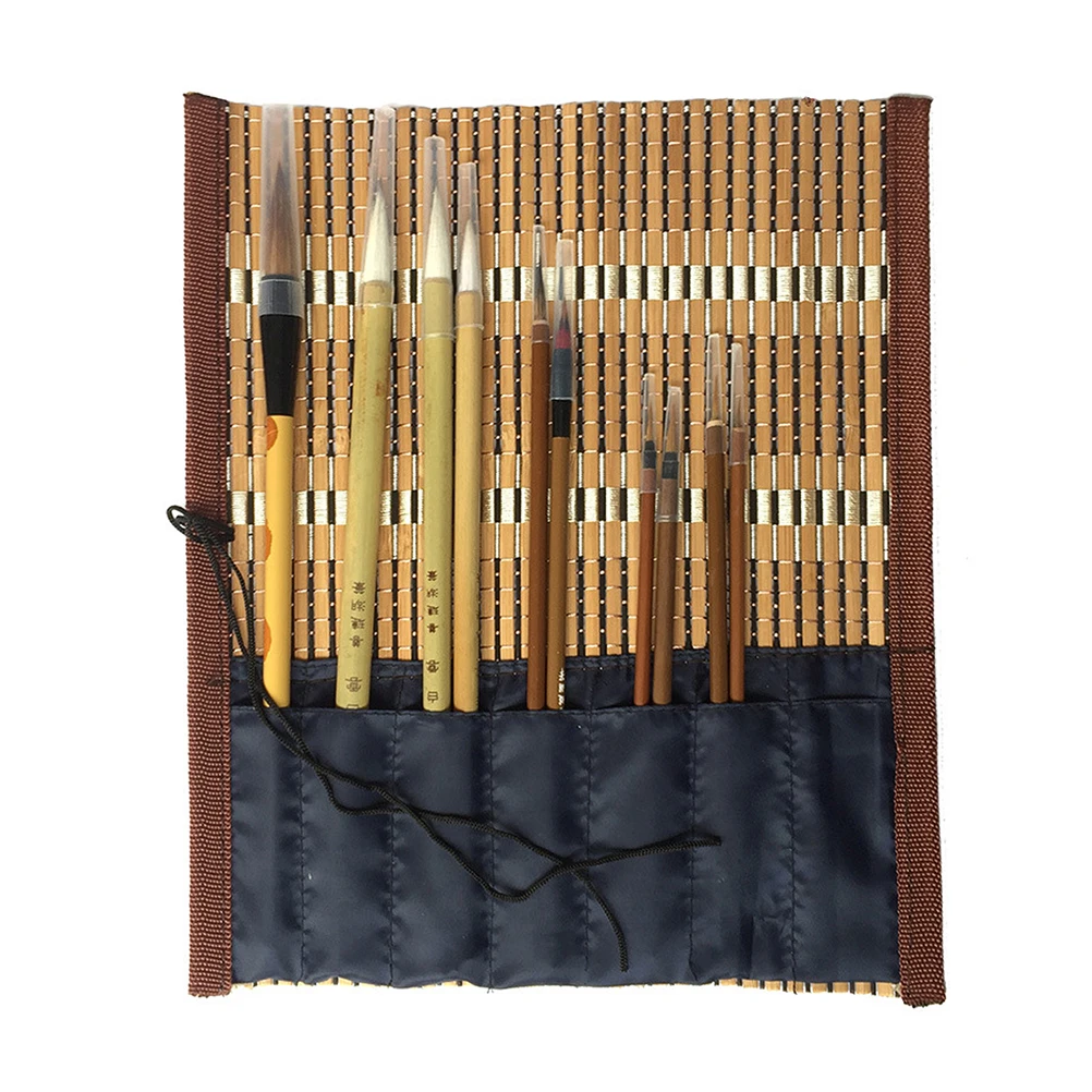 

1 set Chinese Watercolor Brush Set Premium Material Painting StorageBag GreatGift Beginner Artist Art Supplies