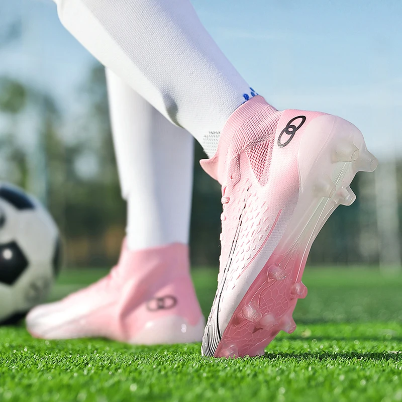 Hohe Qualität Mode Für Männer Fußball Turnschuhe Große Größe 46, Professionelle Fußball Stollen Männer Atmungsaktive Futsal Stiefel Mann botas futbol