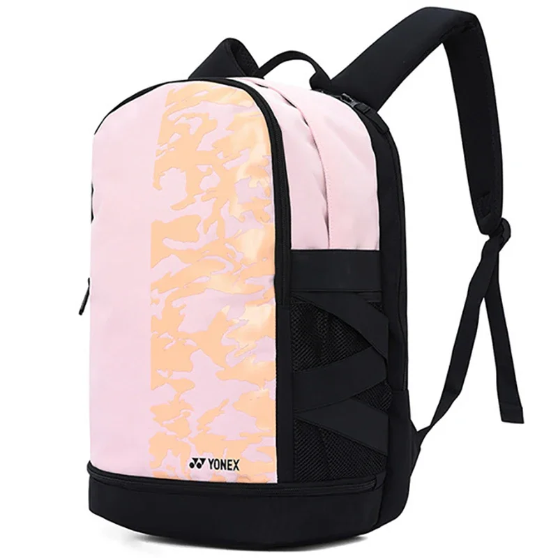 Yonex Genuine Backpack 2022 New Pattern Sports Bag With Independent Shoes Compartment For Women Men For 3 Badminton Rackets