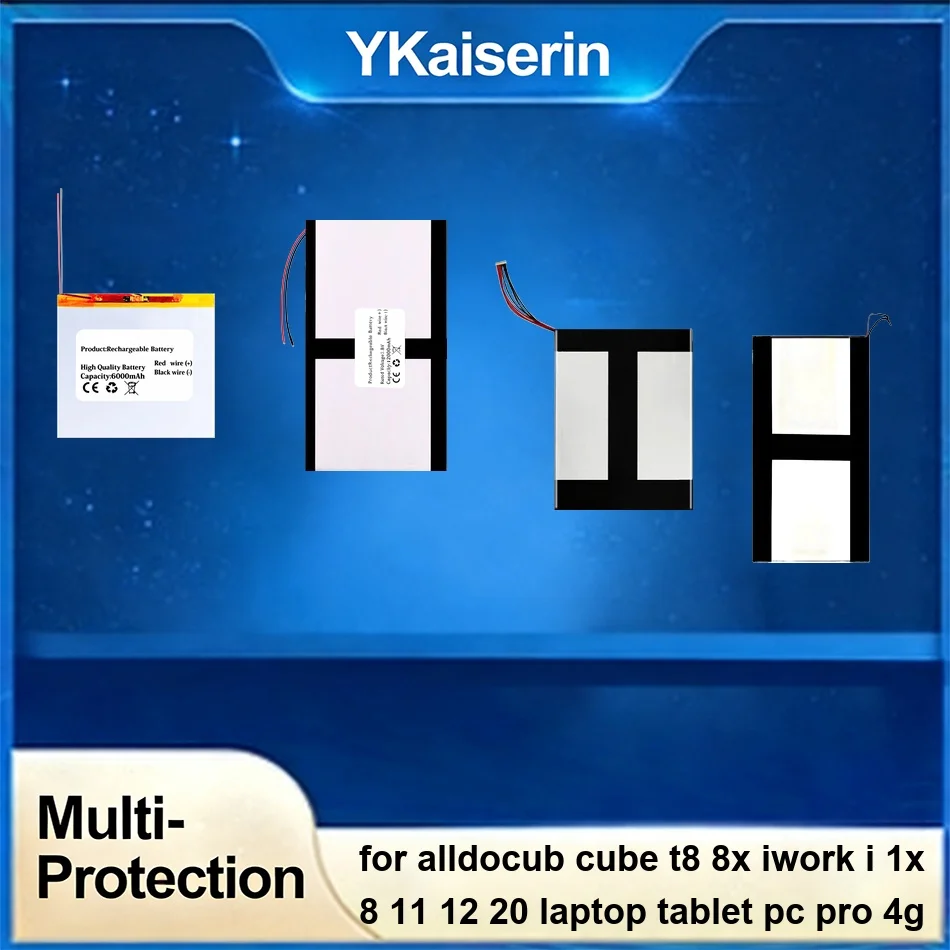 

Tablet Battery Long-Lasting 28198116 4500-13500mAh For Alldocub Cube T8 8X Iwork i 1X 8 11 12 20 Laptop Tablet PC Pro 4G