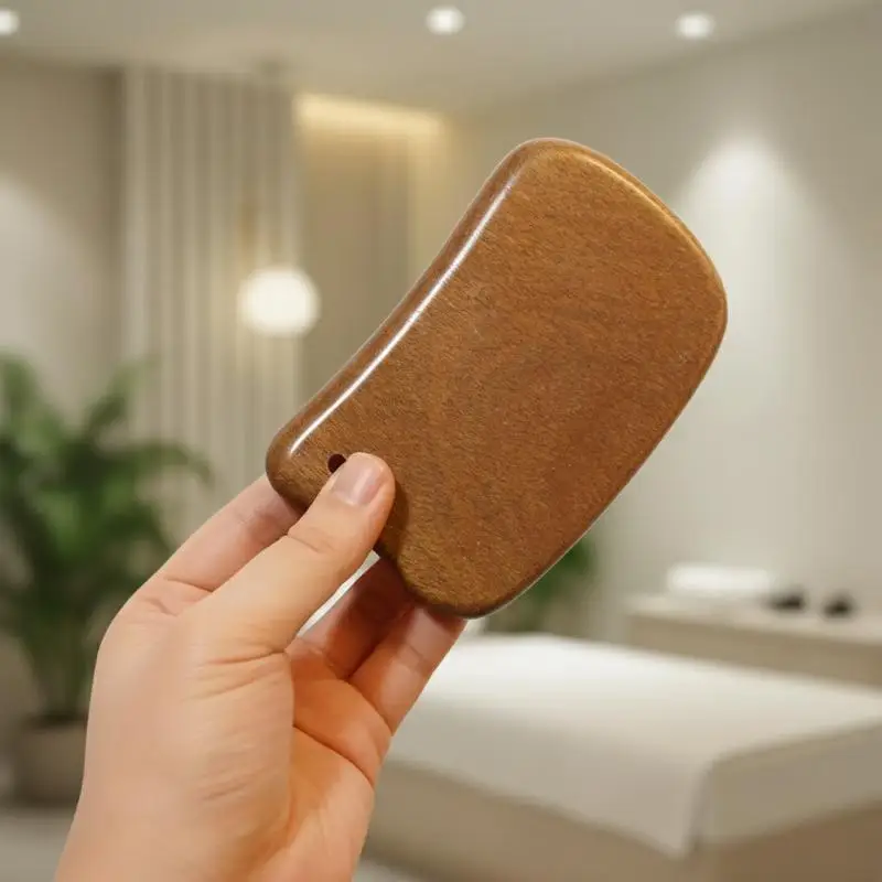 Wooden Gua Sha Scraper Universal Face Massager Tool For Facial Beauty Eye Massage