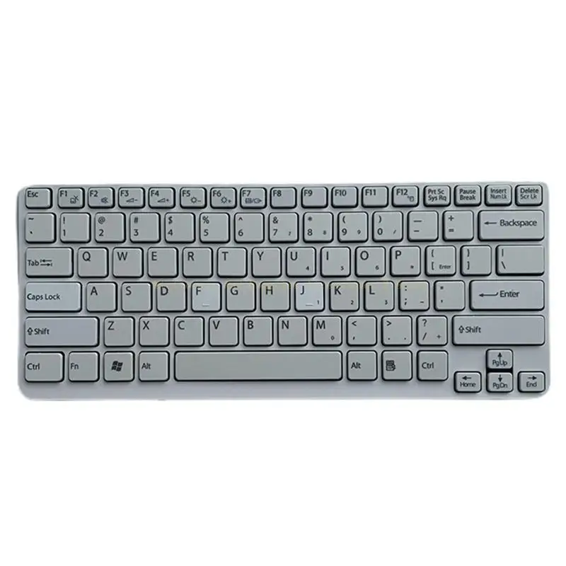 

US Layout English Letters Keyboard для E14 SVE14 SVE141 Series White