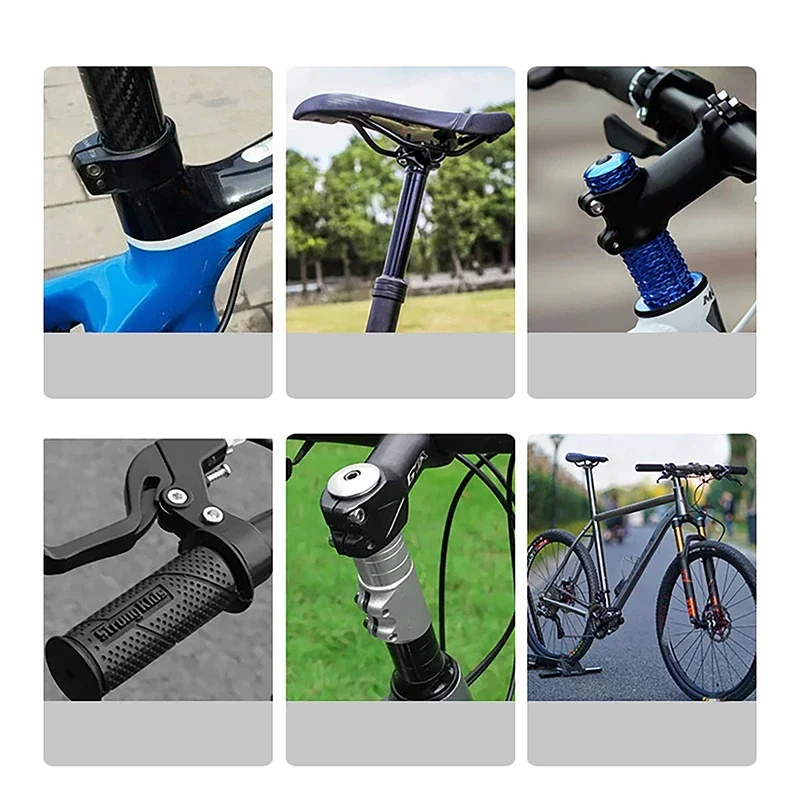 1/2pcs 10G Carbon Fiber Anti Slip Agent For Seatpost Handlebar Frame Stem Carbon Fiber Surfaces Protection Bike Grease