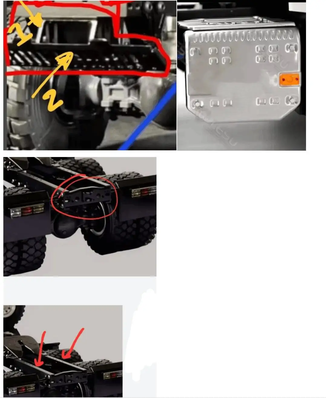 

1/14 Parts for RC Car Model Partial Payment