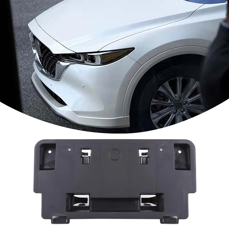 

ABS Car front license plate holder Suitable for Suitable for Mazda CX-5 US version 2022 2023 2024 2025 MA1068124,KPF150171
