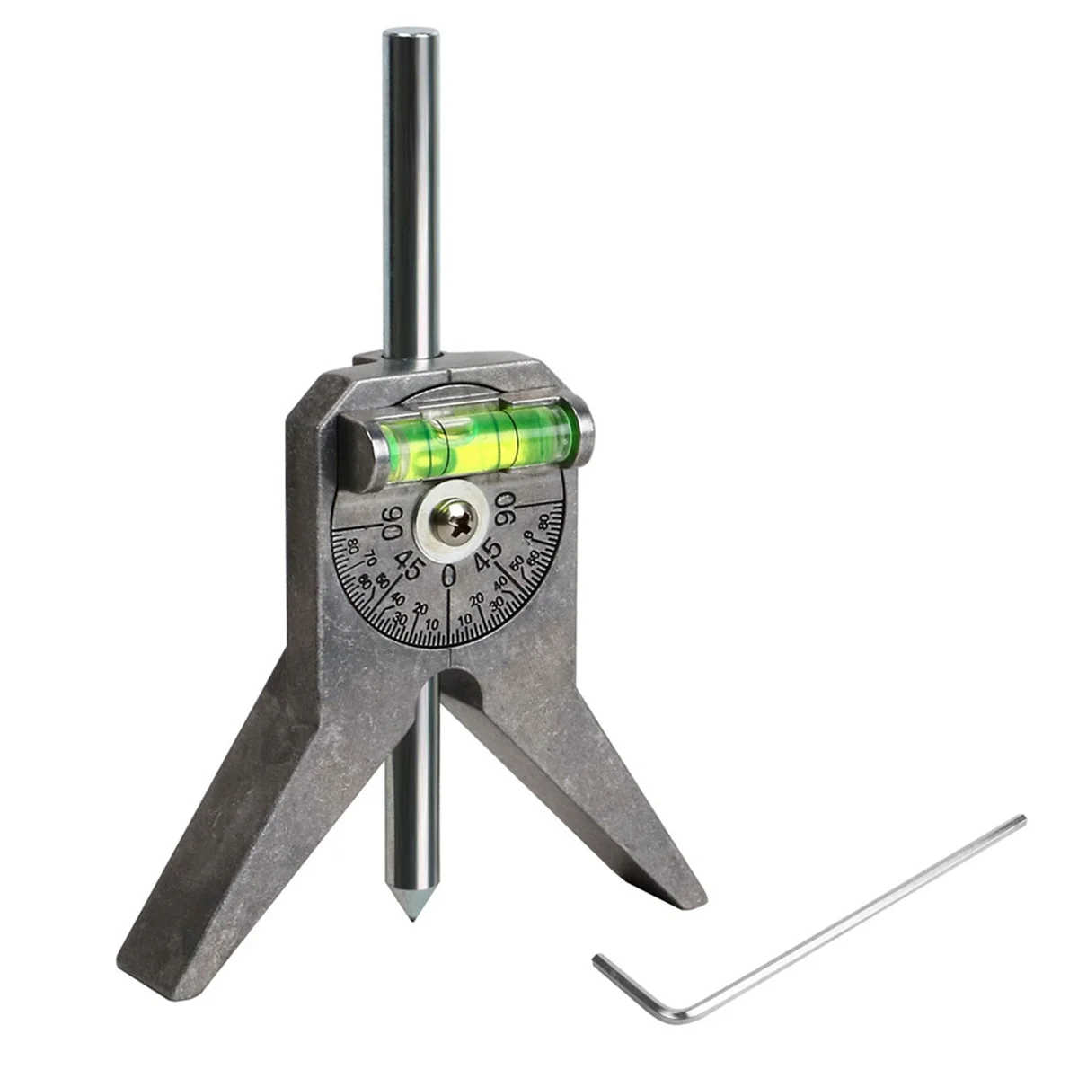 Marking Tool for Measuring the Diameter of a Pipeline Using a Safety Tube Center Marker and a Pipeline Center Locator