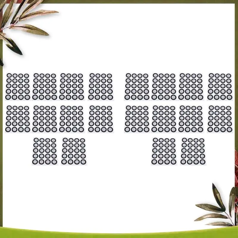 

Маркеры сканирования ABDW-3D, 400 шт. 3D-точек слежения, внутренний диаметр 12 мм, внешний диаметр 19 мм, светоотражающий маркер опорных точек