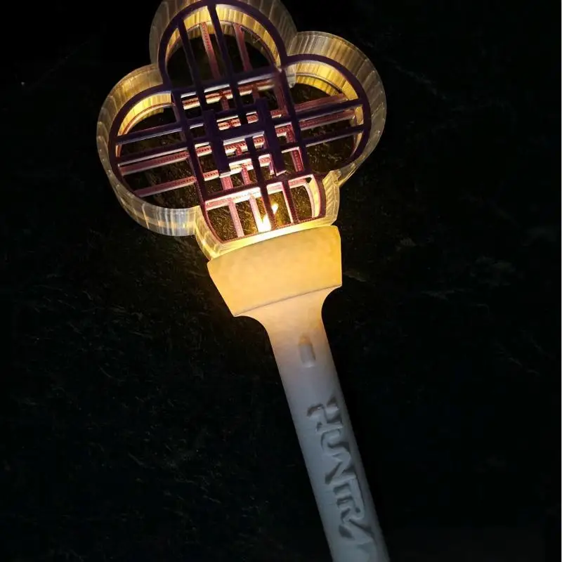 Anime Film KPop HUNTR/X Saja Boys Cosplay Light Stick Flash Glow Stick Model Prop Party Accessories Decoration Ornament