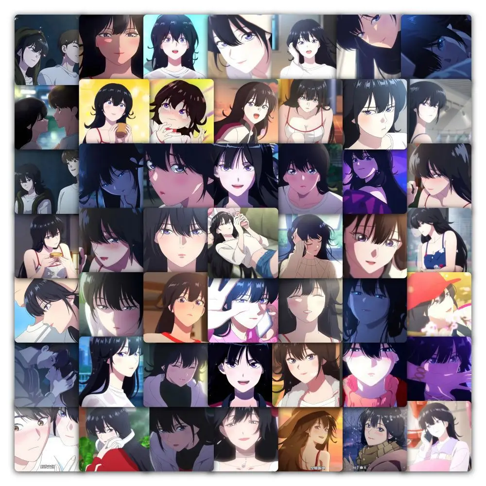 60PCS Redenen waarom tekenfilms verliefd op haar Li Shiya Ins Hoog uitziende handboekdecoratiestickers