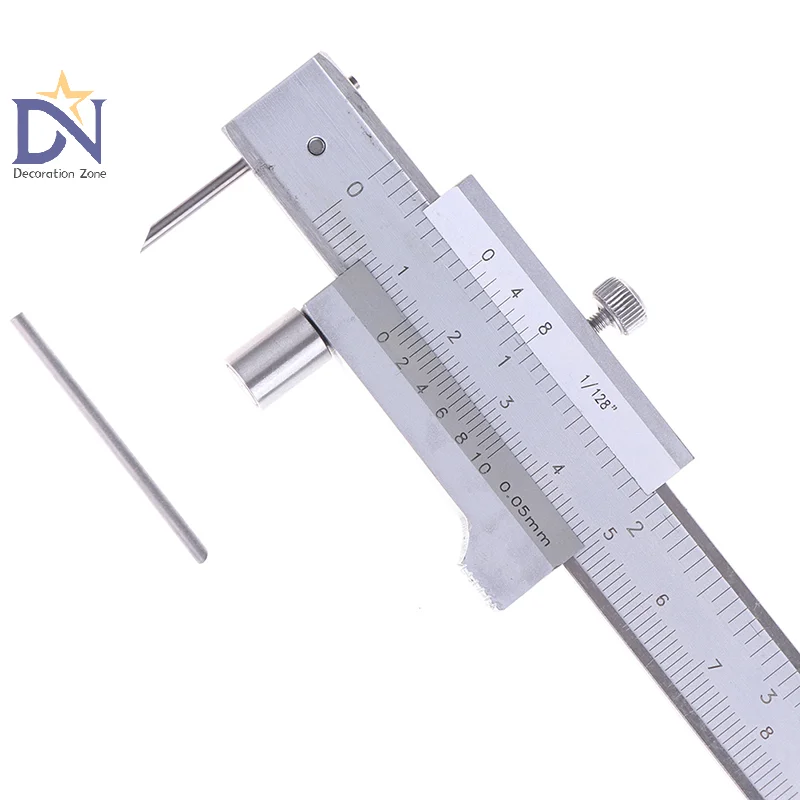 0-200mm Suwmiarka z noniuszem do znakowania Linijka miernicza Narzędzie pomiarowe